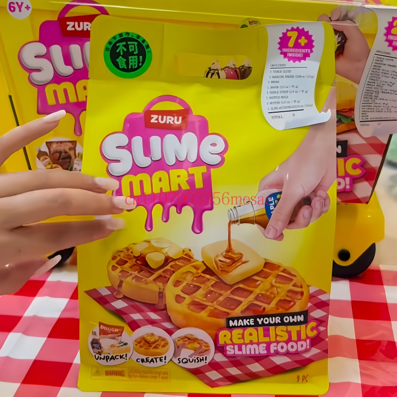 Kitchen Gadgets Aliexpress - 주루 슬라임 마트 블라인드 박스 햄버거