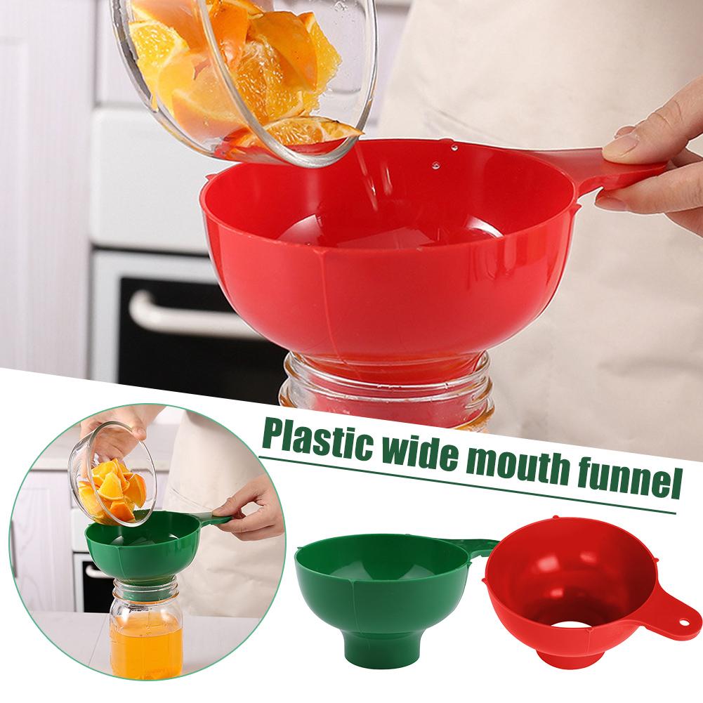 Kitchen Gadgets Popular - 넓은 입구 플라스틱 깔때기, 인기 샐러드