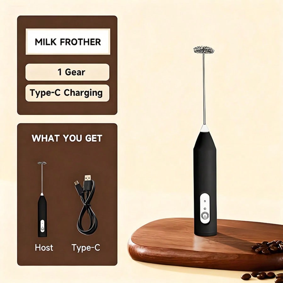 Kitchen Handy Gadgets - 1팩 휴대용 전기 믹서, 계란 거품기,