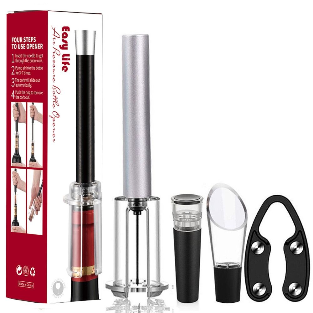 Quality Kitchen Gadgets - 바 액세서리 와인 병따개 세트 알루미늄