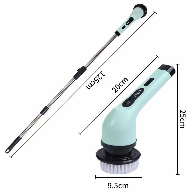 Kitchen Gadgets Electric - 9-in-1 전동 청소 브러시 전동 스핀