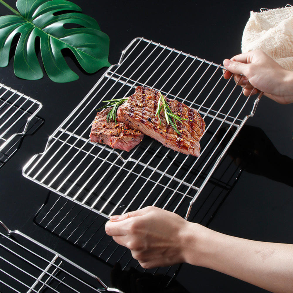 Quality Kitchen Gadgets - 스테인레스 스틸 바베큐 메쉬 매트 재사용