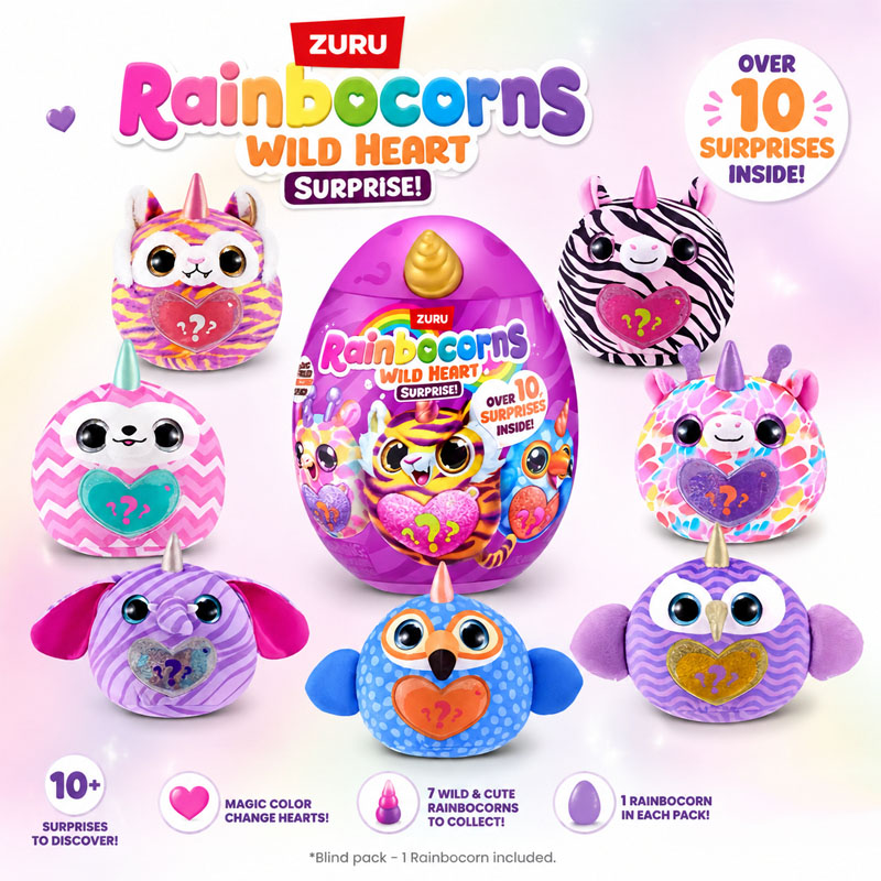 Kitchen Gadgets Aliexpress - ZURU Rainocorns 와일드 하트 서프라이즈 레인보우