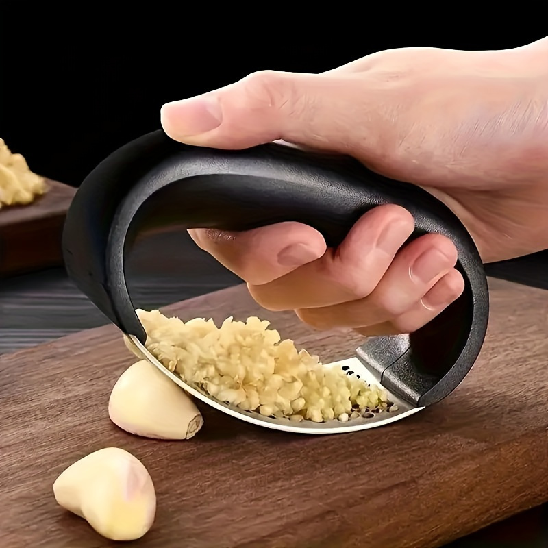 Kitchen Gadgets Garlic - 스테인리스 스틸 마늘 프레스 수동 야채
