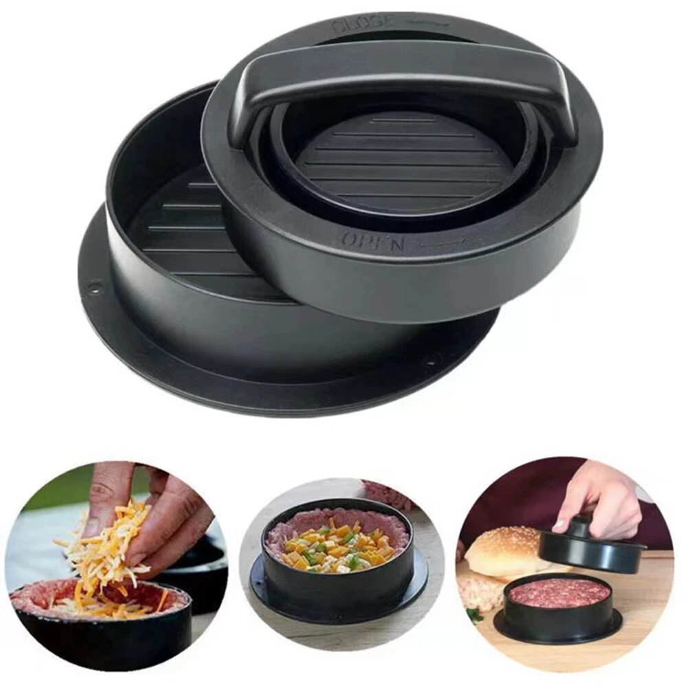 라운드 햄버거 버거 프레스 쇠고기 그릴 식품 등급 AB - Kitchen Helper Gadgets 리뷰 및 가격