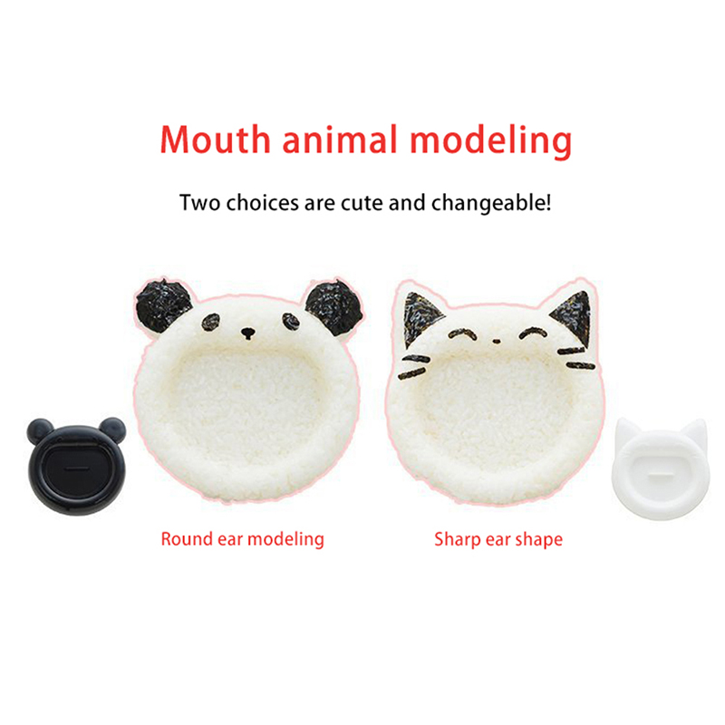 귀여운 만화 고양이 곰 스시 노리 쌀 몰드 장식 커터, - Quality Kitchen Gadgets 리뷰 및 가격