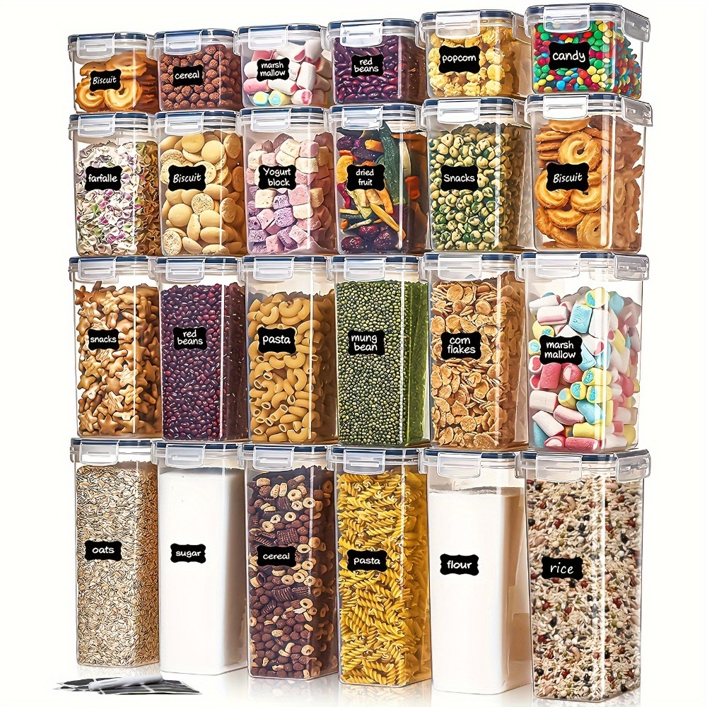 밀폐용기 24피스 세트 용기 12개 뚜껑 12개 반찬통 - Quality Kitchen Gadgets 리뷰 및 가격