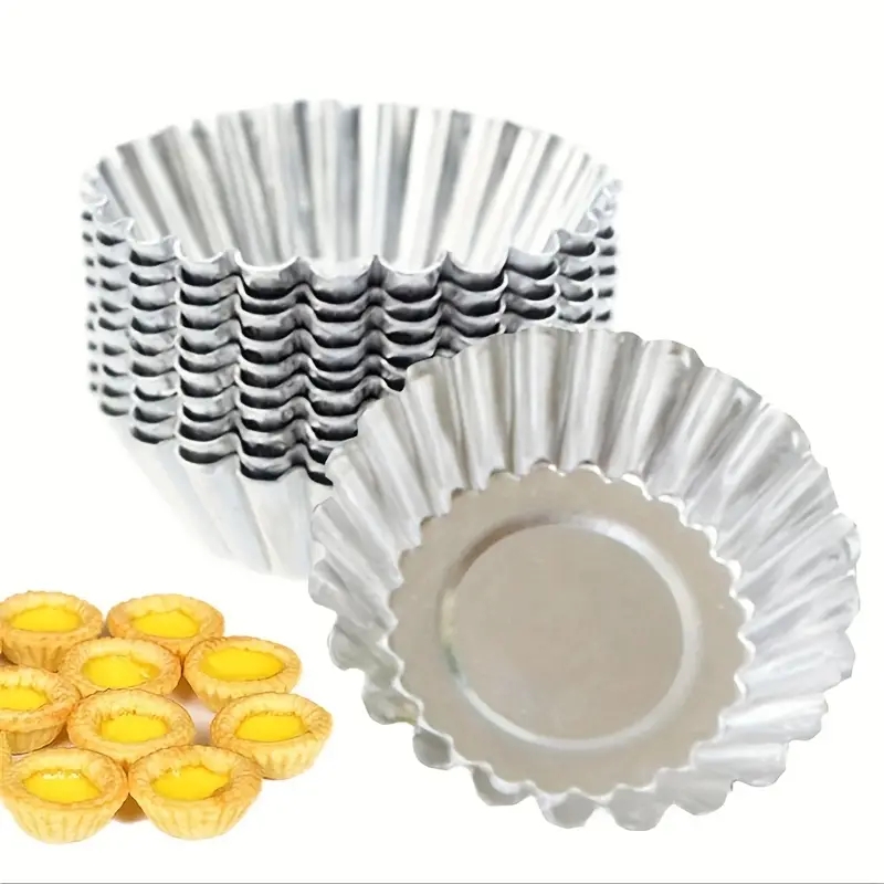 재사용 가능한 알루미늄 계란 타트 금형 쿠키 푸딩 젤리 - Kitchen Gadgets Deals 리뷰 및 가격