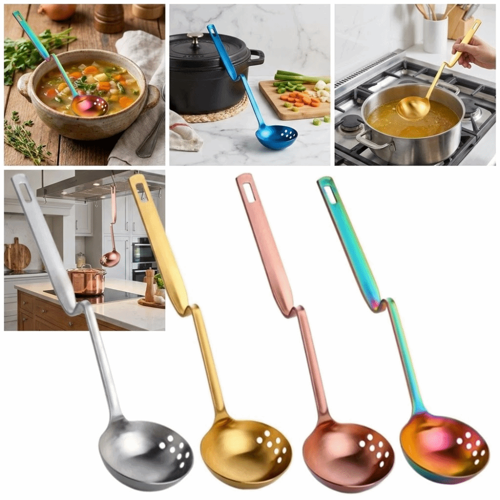 Z자형 핫팟 스푼 긴 손잡이 화상 방지 기름 여과 스키 - Kitchen Gadgets With Z 리뷰 및 가격