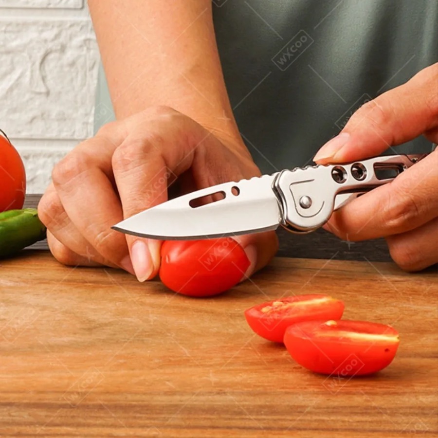 WXCOO 접이식 칼 포켓 나이프 주방 야채 칼 스테인 - Quality Kitchen Gadgets 리뷰 및 가격