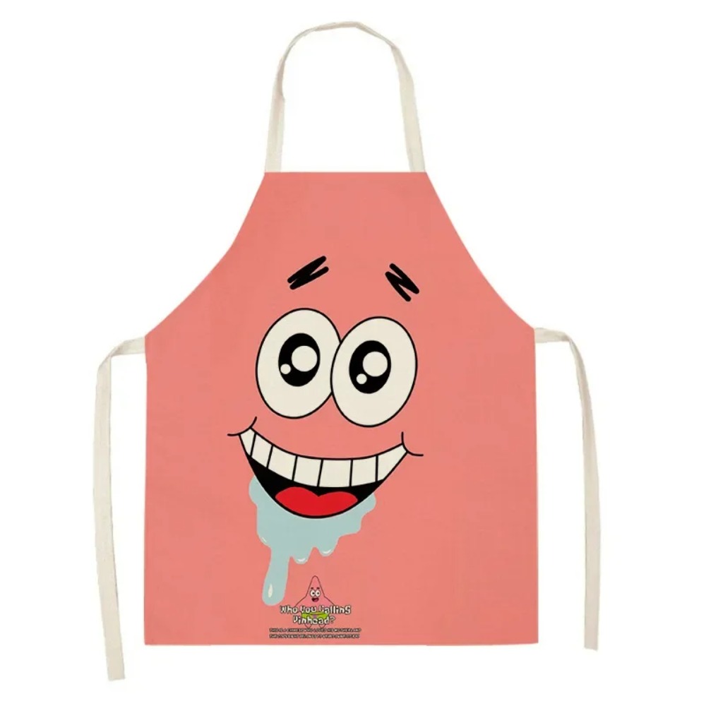 스폰지밥 패트릭 성인용 주방 앞치마, 린넨 빕스, 애니 - Kitchen Handy Gadgets 리뷰 및 가격