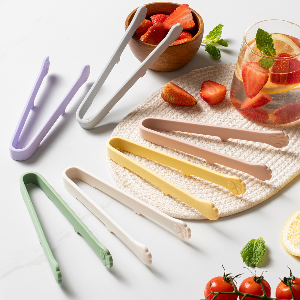 귀여운 고양이 발바닥 모양 실리콘 음식 집게 다채로운  - Quality Kitchen Gadgets 리뷰 및 가격