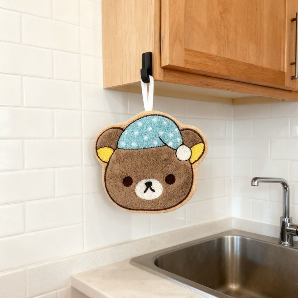 애니메이션 리락쿠마 핸드 타올 걸이형 흡수성 작은 사각 - Kitchen Gadgets Aliexpress 리뷰 및 가격