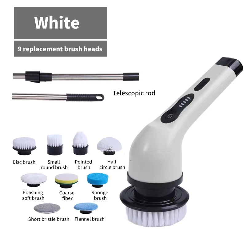 9-in-1 전기 청소 브러시 전기 회전 청소기 전기  - Kitchen Gadgets Electric 리뷰 및 가격