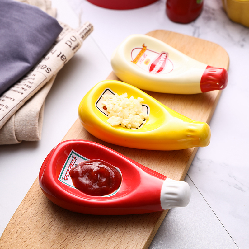 다용도 창의적인 식기류 고품질 세라믹 소재 케첩병 모양 - Kitchen Gadgets Popular 리뷰 및 가격