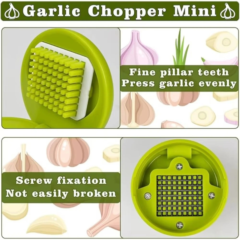 마늘 프레스 다지기 수동 마늘 분쇄기 슬라이서 강판 보 - Kitchen Gadgets Garlic 리뷰 및 가격