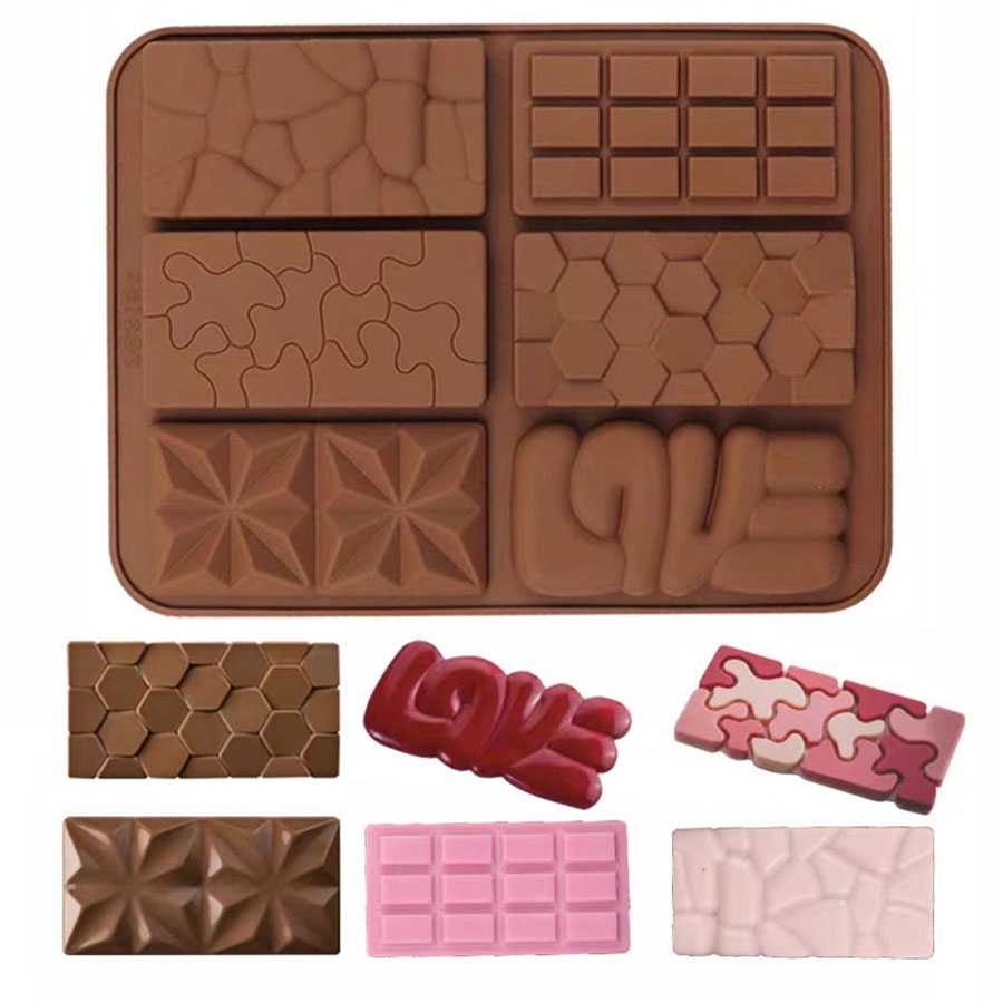 1pc 초콜릿 금형 3D 실리콘 금형 두바이 초콜릿 금 - Kitchen Gadgets Deals 리뷰 및 가격