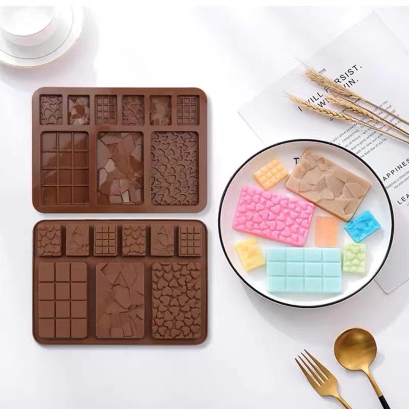 1pc 초콜릿 금형 3D 실리콘 금형 두바이 초콜릿 금 - Kitchen Gadgets Deals 리뷰 및 가격