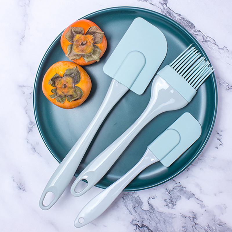 인기 3종 실리콘 스크래퍼 세트 창의적인 베이킹 도구  - Kitchen Gadgets Popular 리뷰 및 가격