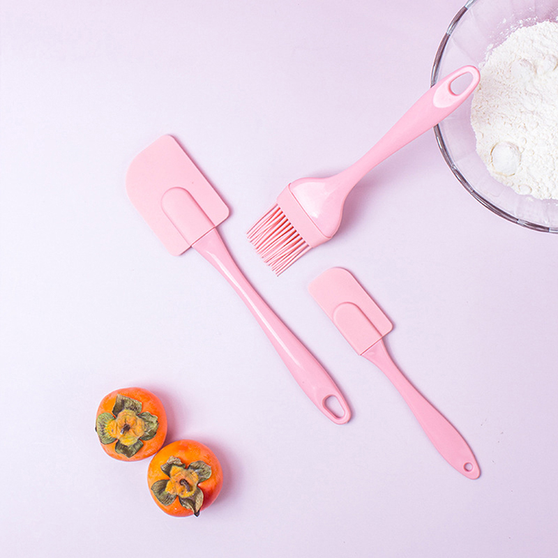 인기 3종 실리콘 스크래퍼 세트 창의적인 베이킹 도구  - Kitchen Gadgets Popular 리뷰 및 가격