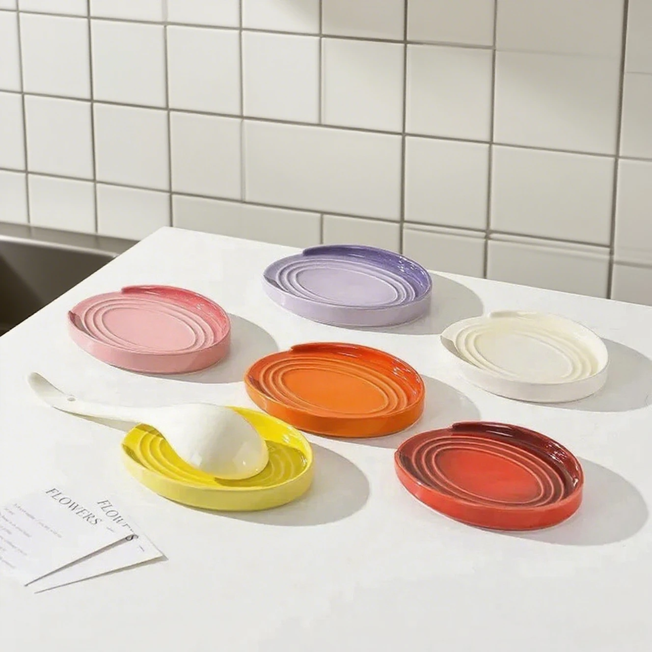 15cm 도자기 숟가락 받침대, 주방 조리 도구 정리함 - Kitchen Helper Gadgets 리뷰 및 가격