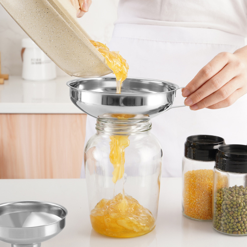 매우 인기있는 2 크기 스테인레스 스틸 와이드 입 캐닝 - Kitchen Gadgets Popular 리뷰 및 가격
