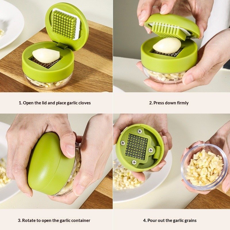 1피스 마늘 다지기기 수동 마늘 분쇄기 다기능 주방용  - Kitchen Gadgets Garlic 리뷰 및 가격