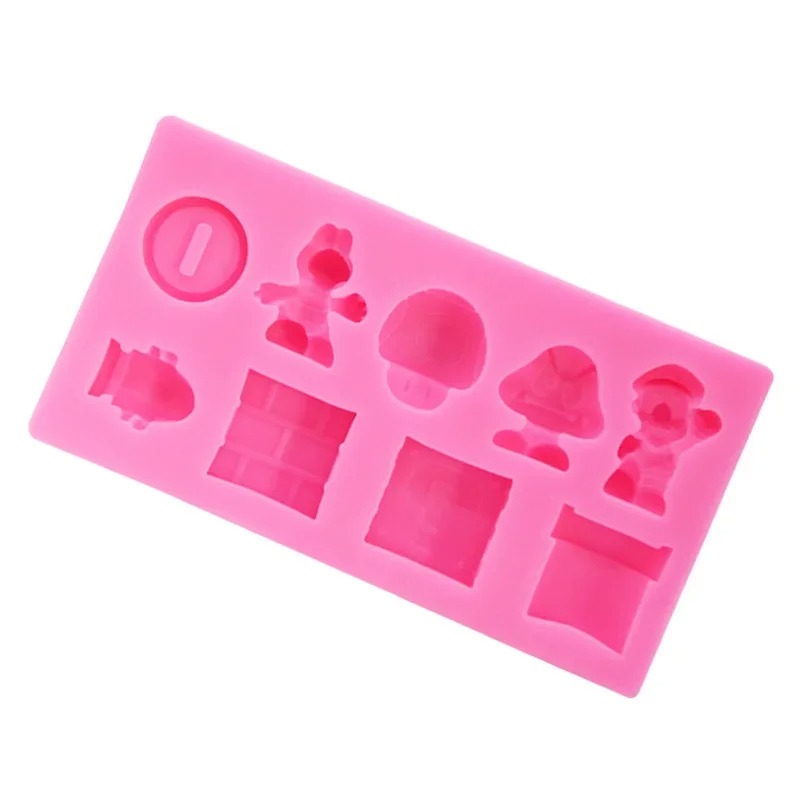 3D 슈퍼 마리오 브라더스 케이크 몰드 만화 귀여운 애 - Quality Kitchen Gadgets 리뷰 및 가격