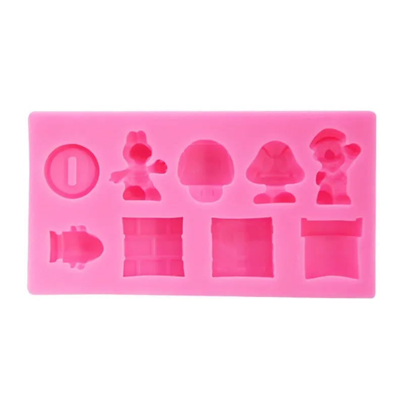 3D 슈퍼 마리오 브라더스 케이크 몰드 만화 귀여운 애 - Quality Kitchen Gadgets 리뷰 및 가격