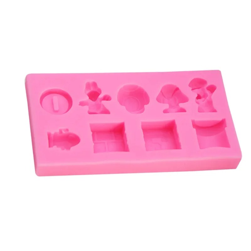 3D 슈퍼 마리오 브라더스 케이크 몰드 만화 귀여운 애 - Quality Kitchen Gadgets 리뷰 및 가격
