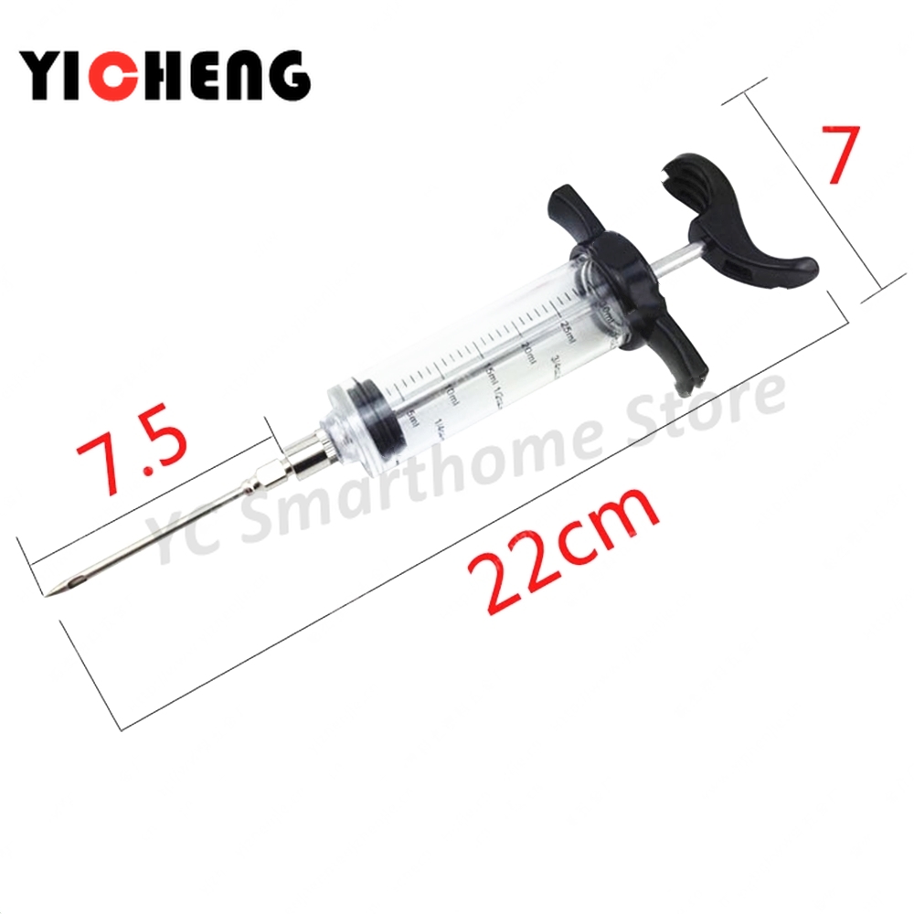 1Pcs 매리 네이드 인젝터 조미료 주사기 바베큐 소스 - Kitchen Helper Gadgets 리뷰 및 가격