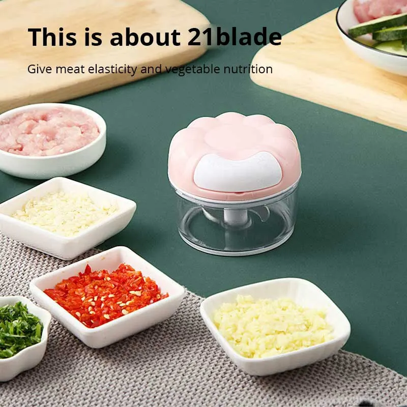 1개 블루/핑크 수동 마늘 다지기 핸드 풀 주방용 가정 - Kitchen Gadgets Garlic 리뷰 및 가격