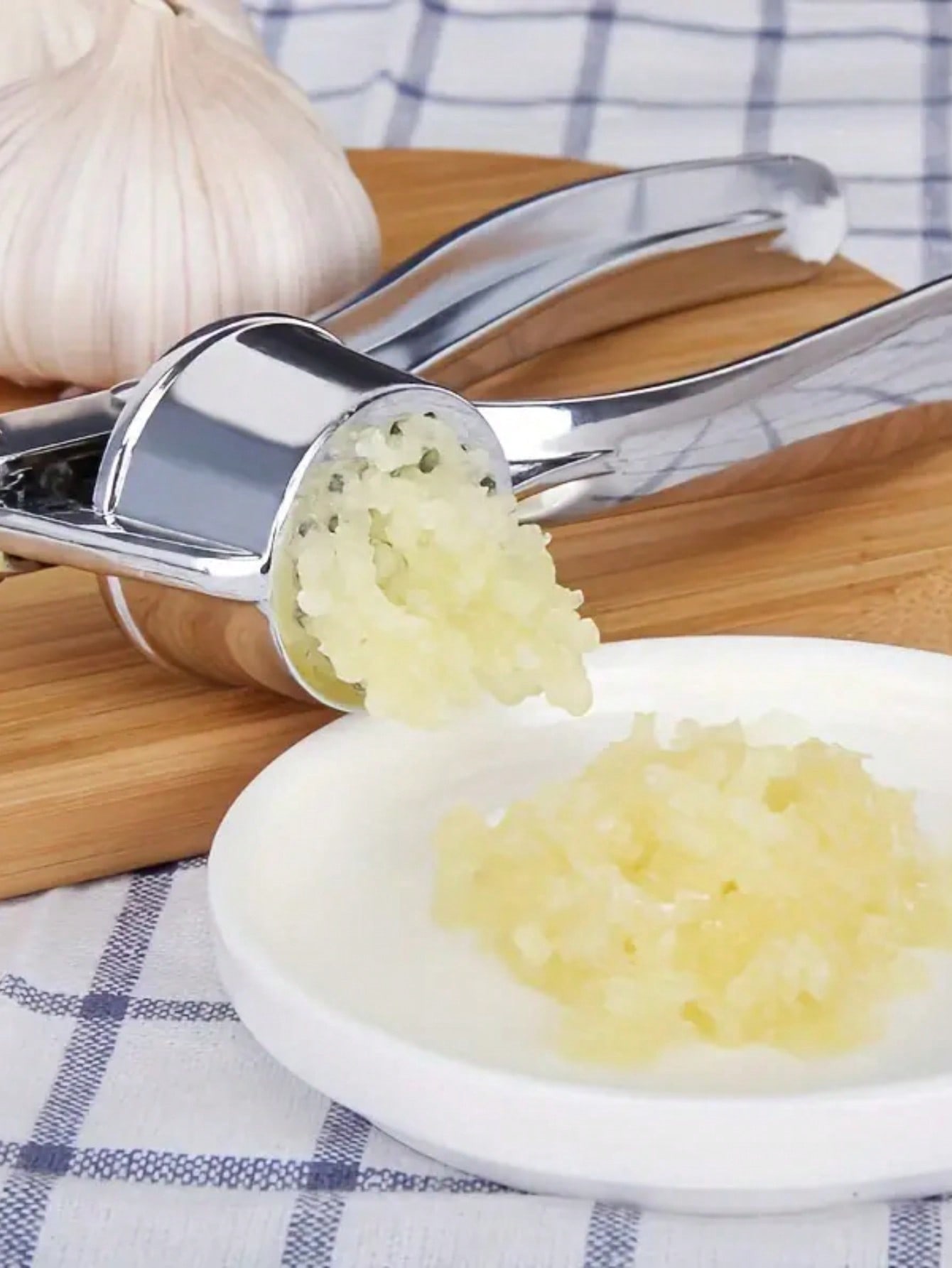 주방용 마늘 프레스 분쇄기 스테인리스 스틸 마늘 다지기 - Kitchen Gadgets Garlic 리뷰 및 가격