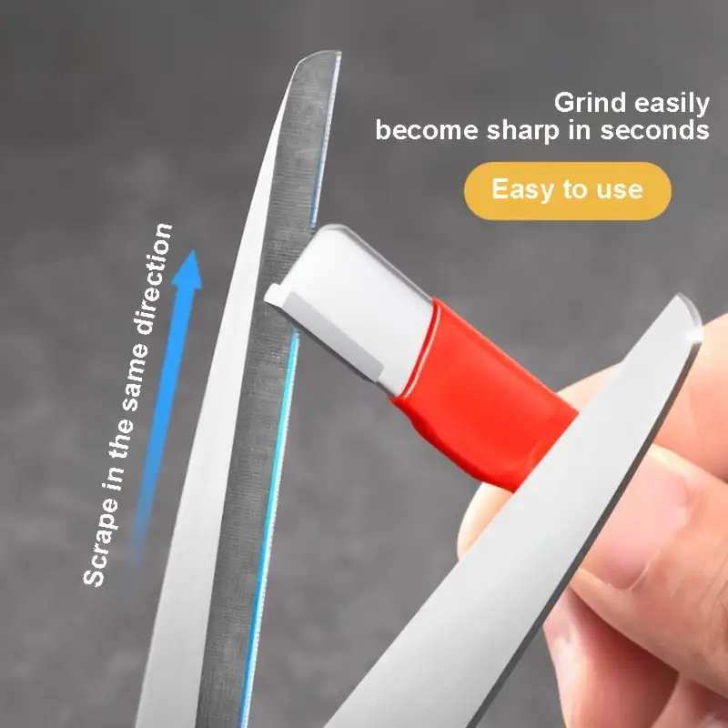 휴대용 합금강 칼갈이, 정원용 가위, 주방칼, 가위,  - Kitchen Handy Gadgets 리뷰 및 가격
