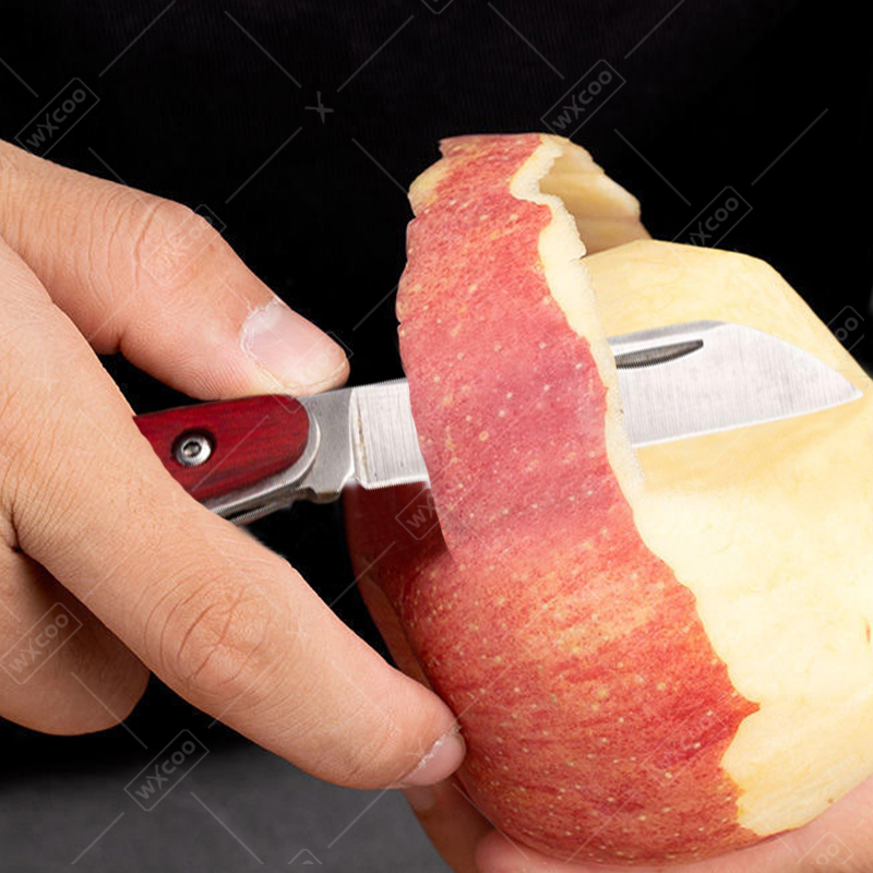스테인리스 스틸 포켓 나이프 로즈우드 핸들 과일 나이프 - Kitchen Handy Gadgets 리뷰 및 가격