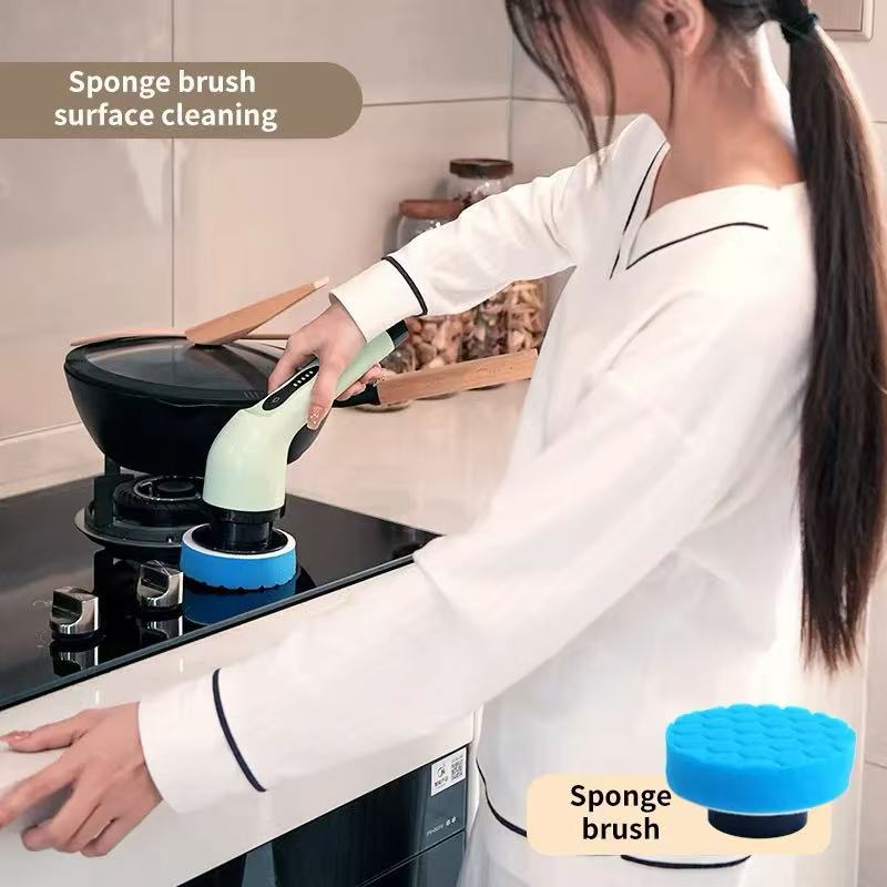 9-in-1 전동 청소 브러시 전동 스핀 클리닝 스크러 - Kitchen Gadgets Electric 리뷰 및 가격