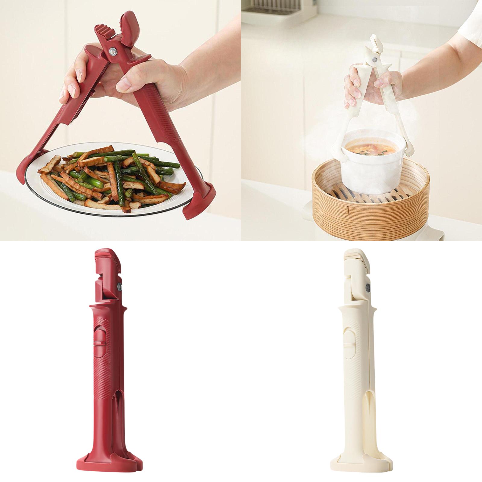 핫플레이트 접시 집게 요리 도우미 미끄럼 방지 주방 도 - Kitchen Helper Gadgets 리뷰 및 가격