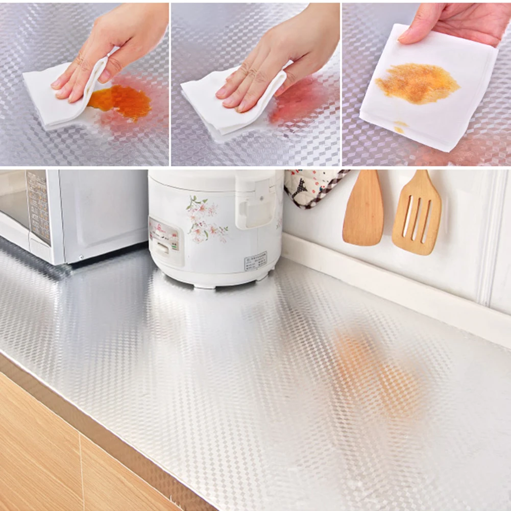 오일프루프 방수 주방 스티커 자체 접착 방화 제습 곰팡 - Kitchen Gadgets Wallpaper 리뷰 및 가격