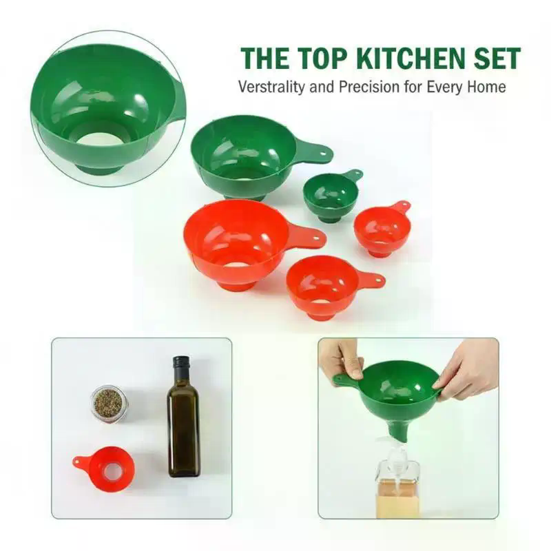 2개/세트 넓은 입구 플라스틱 깔때기, 인기 샐러드 드 - Kitchen Gadgets Popular 리뷰 및 가격