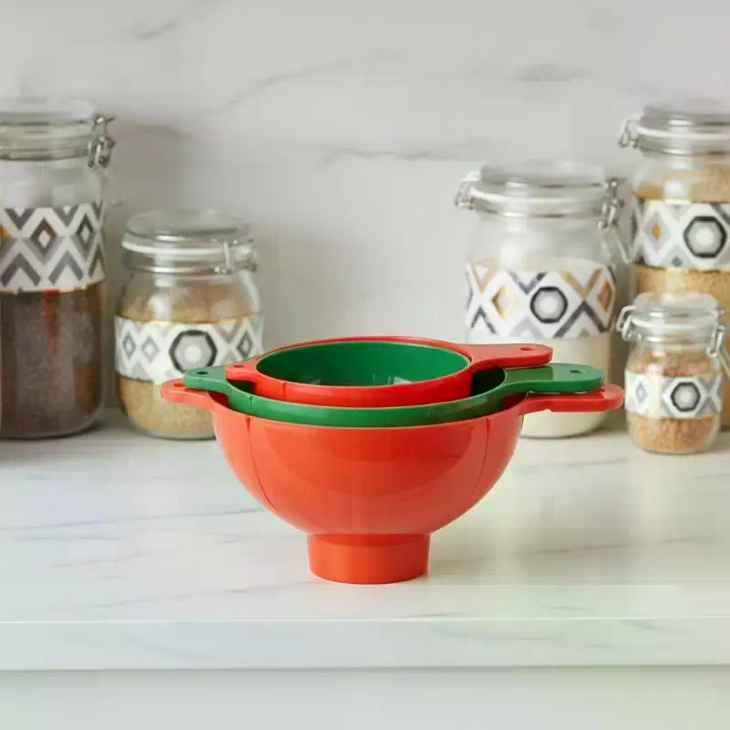 2개/세트 넓은 입구 플라스틱 깔때기, 인기 샐러드 드 - Kitchen Gadgets Popular 리뷰 및 가격