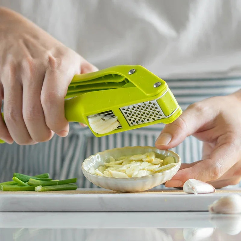 2 in 1 마늘 라이서 및 슬라이서 프레스 마늘 민서 - Kitchen Gadgets Garlic 리뷰 및 가격