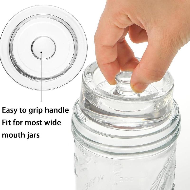 인기 1개 발효 유리 무게추 넓은 입구 병 뚜껑 주방용 - Kitchen Gadgets Popular 리뷰 및 가격